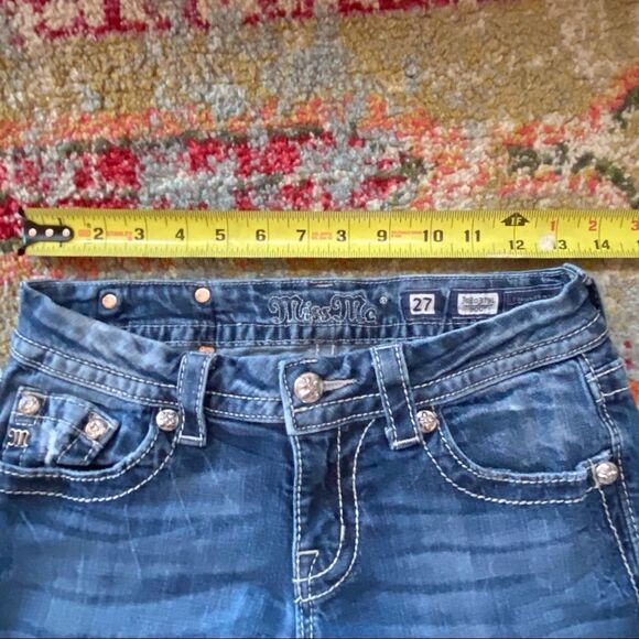 Miss Me Rhinestone Bootcut Jeans - Picture 9 of 12